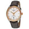 TISSOT PR100 Collection Quartz Movement Men's Watches Watch 39mm White Dial Stainless Steel Case Leather Strap T101.451.26.031.00