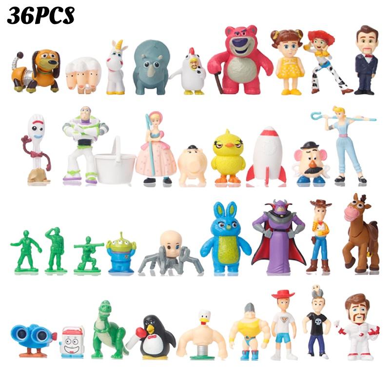 Toy Story 4 Collectible Figures Set Includes Woody, Buzz Lightyear, And More!