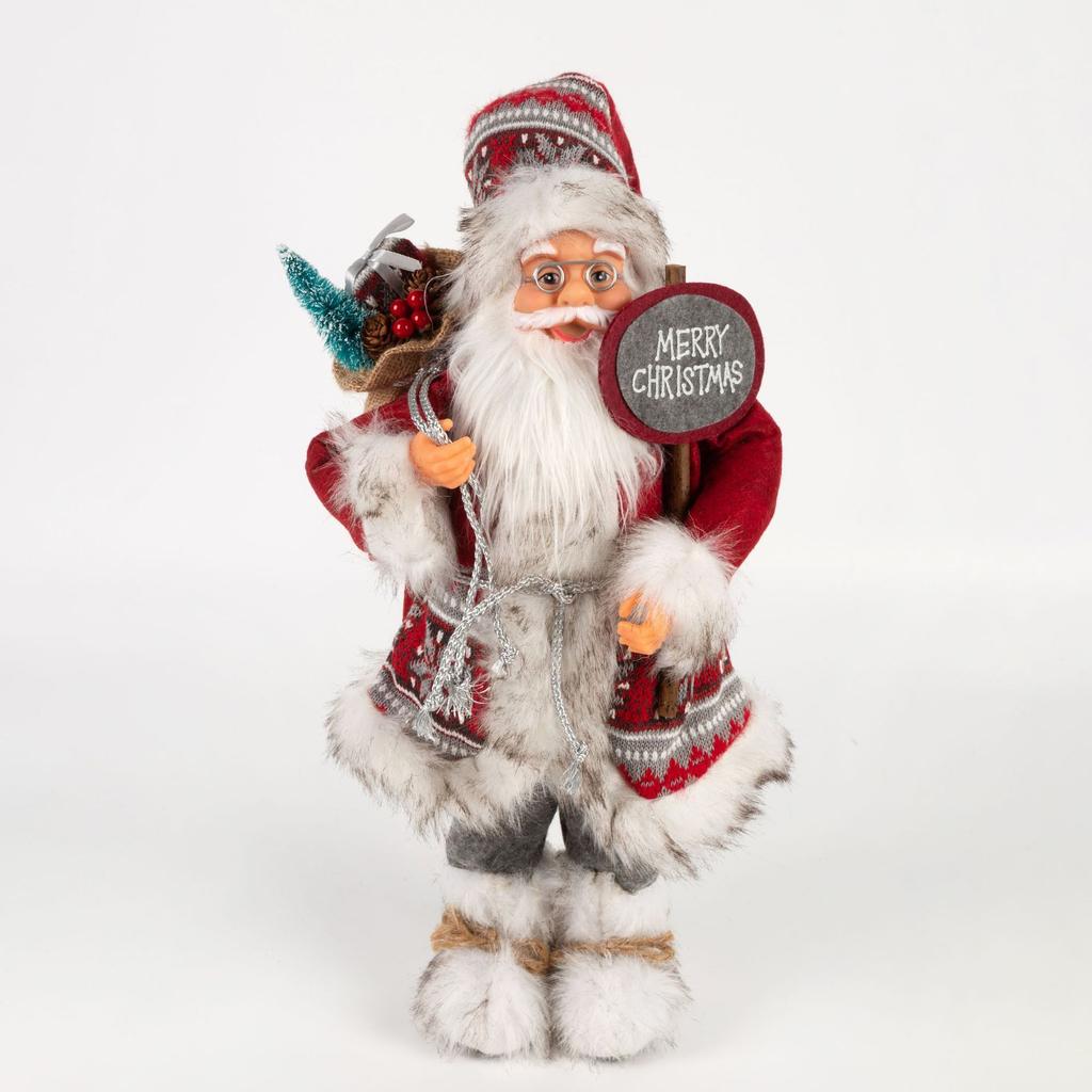 Christmas Santa Figurine Christmas Decoration Christmas Doll Cute Gift Holiday Ornament