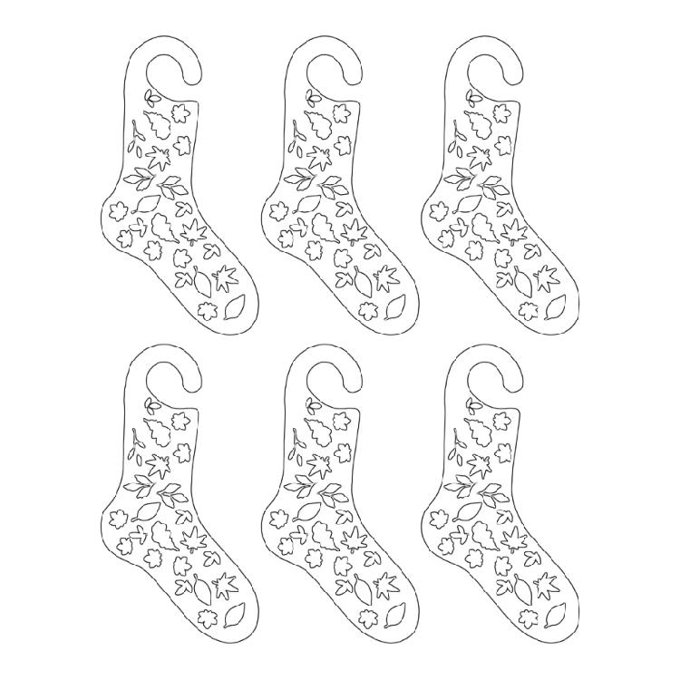 

6pcs Wood Sock Form Tools for Perfect Shape Crafting Storage Solution Wooden Knitting Blockers for Craft Enthusiasts