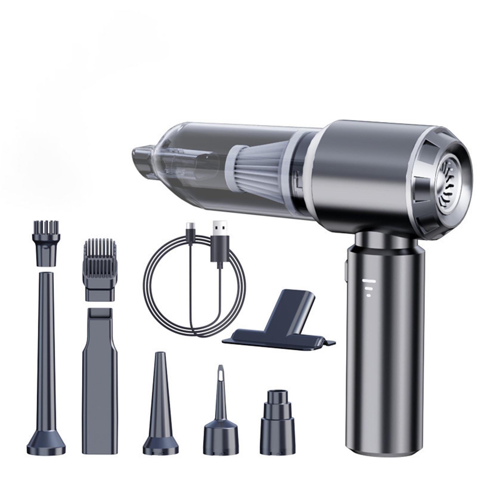 

Автомобильный пылесосАвтомобильный ручной бесщеточный пылесосАвтомобильный беспроводной пылесосДвухцелевой пылесос для удаления шерсти домашних животных с функцией всасывания и выдувания чёрный