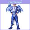 Frost Dragon Knight Costume For Kids With Soft Fabric And Cartoon Print For Halloween Dress Up