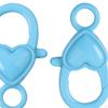 2 Pieces Lobster Clasp Keyring Buckle Connector, Alloy Hook, Claw for Findings