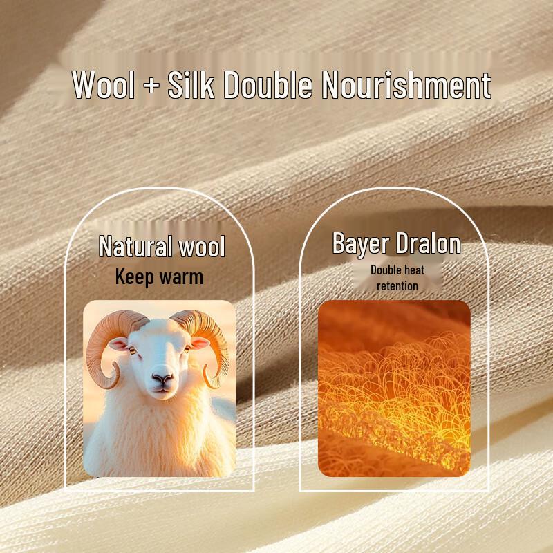 MaoRen Women's Thermal Fleece-Lined Underwear Set