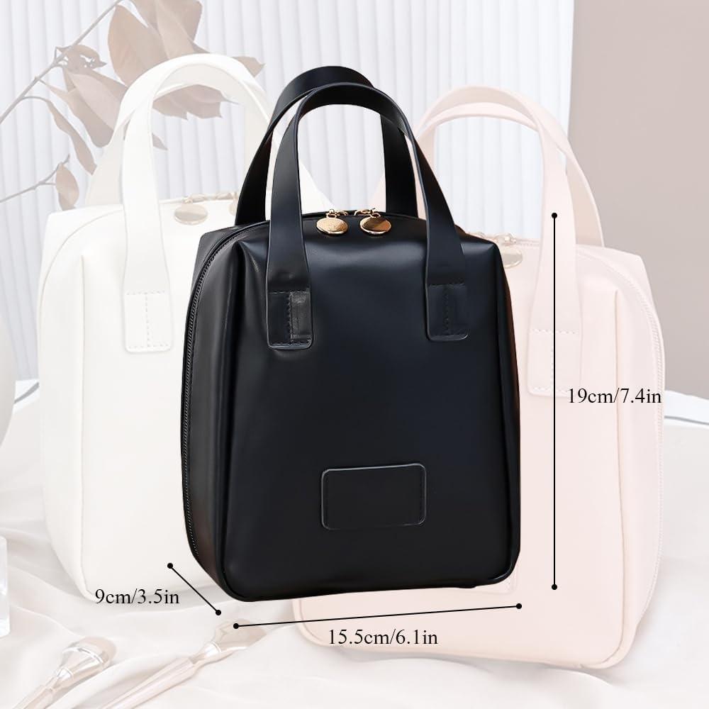Premium Makeup Bag Shell Shape PU Cosmetic Bag Zipper Travel Wash Bag Shopping