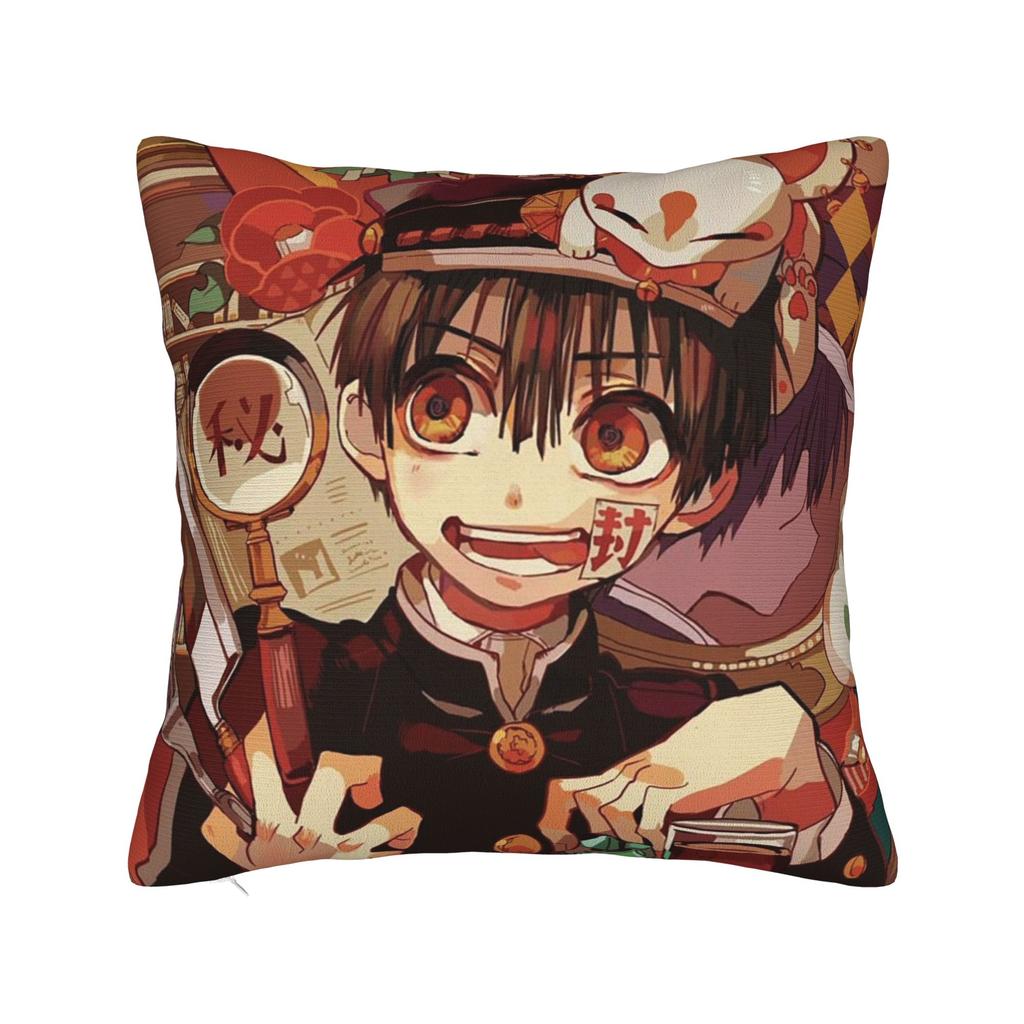 TBHK Manga Square Pillow Covers Polyester Home Hanakoo Nene Yashiro Cushion Cover Cool Home Decoration Throw Pillow Case 40*40