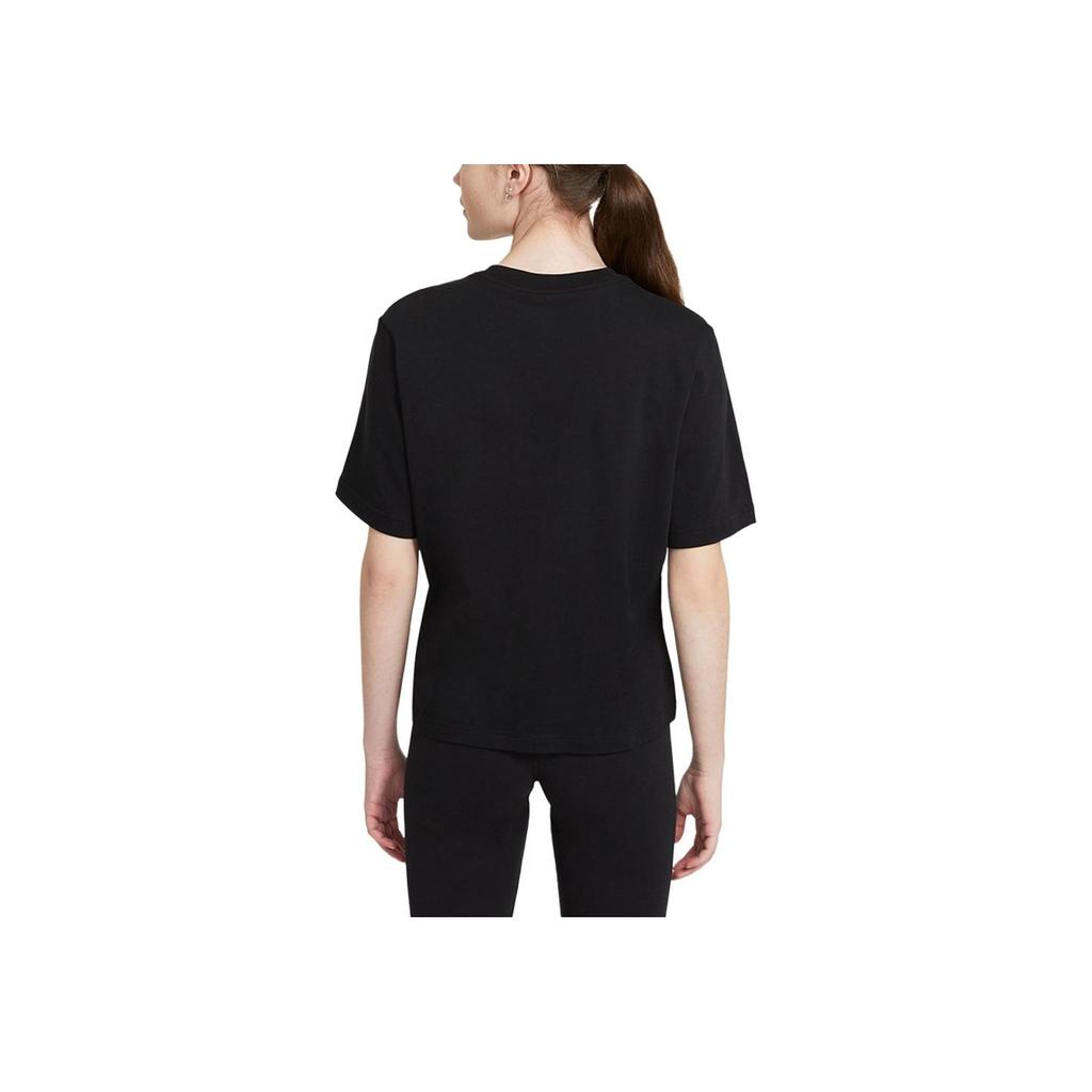 New Nike Sportswear Essential Women'ss Oversized Crewneck T Shirt Black DD1238-010