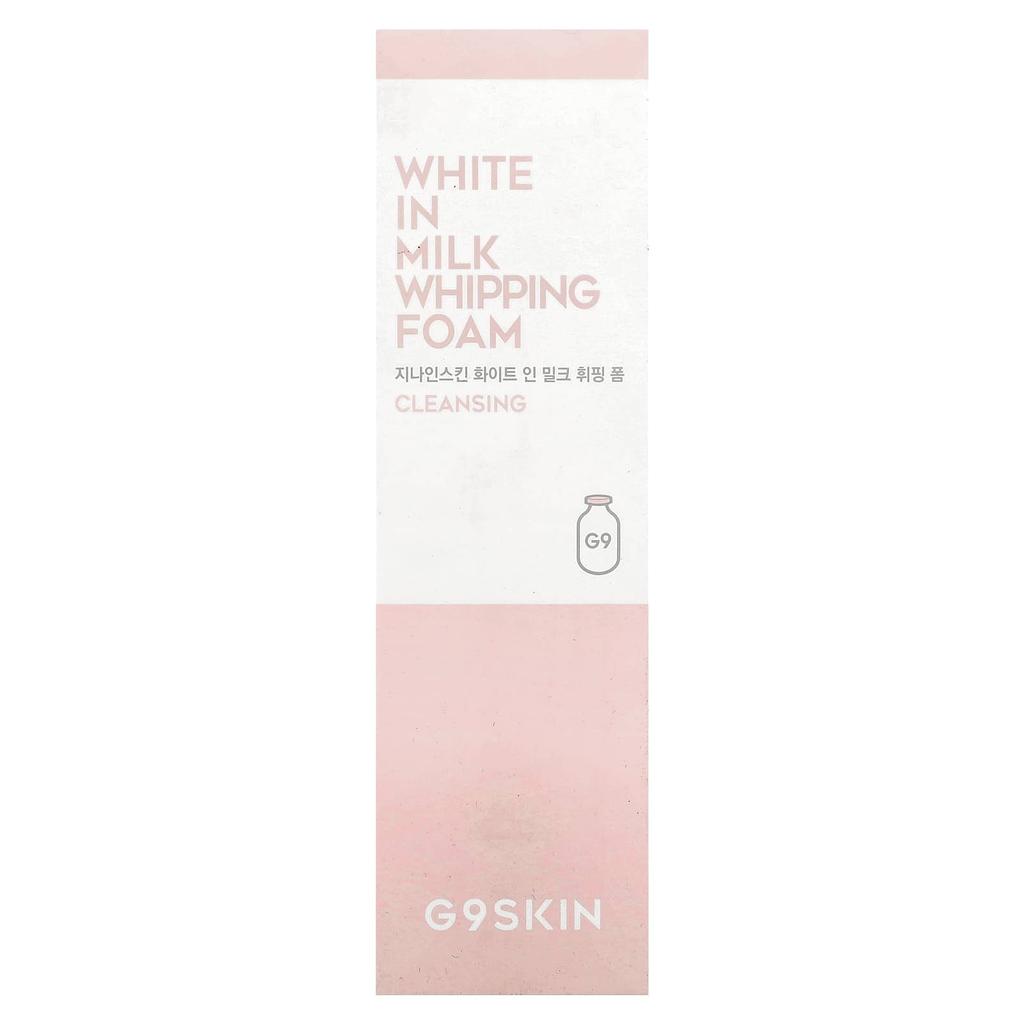 G9SKIN White in Milk Pianka do mycia, 120 ml(4.05 uncji płynu)