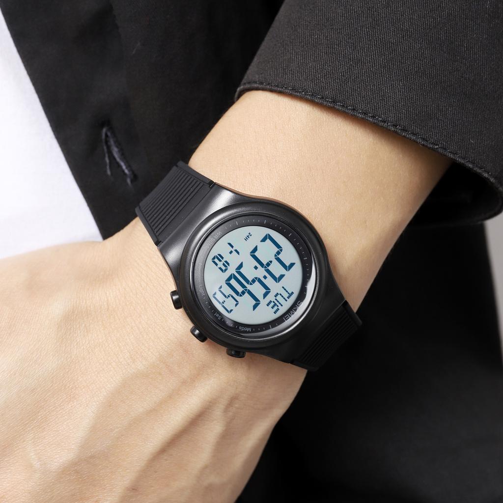 SKMEI 1980 Male reloj hombre Fashion Back Light Digital Sports Watches Clock For Men 5Bar Waterproof Countdown Wristwatches