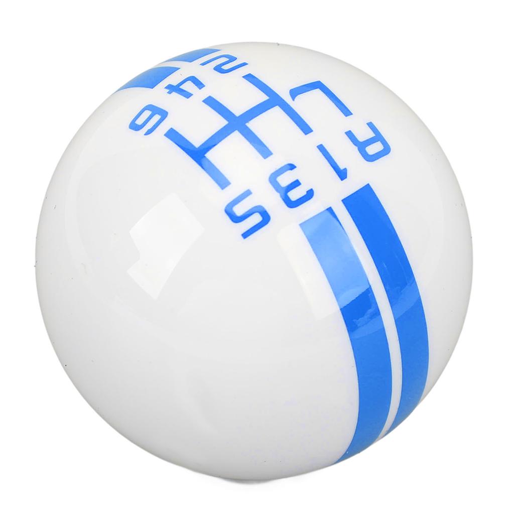 Buton Schimbător Viteze Curse Auto cu 6 Viteze pentru Stil Shelby GT500 Buton Schimbător Viteze Bilă Rotundă cu 3 Adaptoare pentru