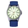 Men's Casual Nylon Band Quartz Sports Watch with Date Function