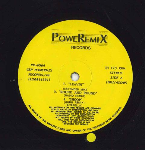 

12inch Record VARIOUS Untitled PM656 POWEREMIX US Rap HipHopRB Used