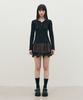 SIS A Button Henley Neck T-Shirt [Black]