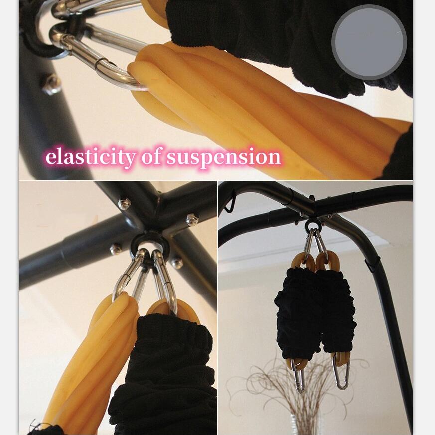 VaHppy Swing + Stand Έπιπλα Sex 1,97*1,66M 16,5KG από ανοξείδωτο ατσάλι ανθεκτικό σε πολλαπλές θέσεις σεξ Ράφι swing SM BDSM