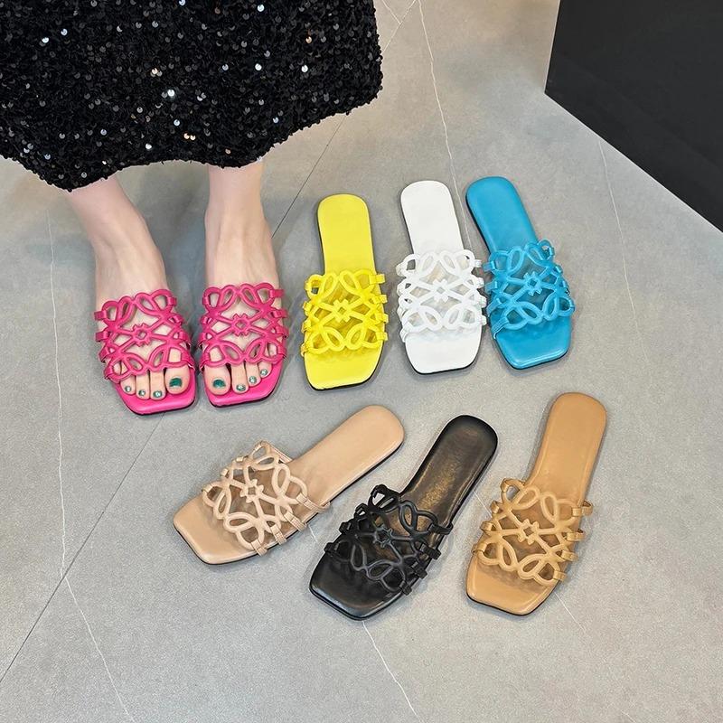 Damen Pantoffeln Damen Slides Sandalen Pantoffeln Damen Mode Design Strand Flip-Flops Flache Schuhe Pantoffeln Für Damen