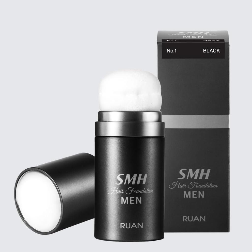 SMH Hair Foundation 20g Black Thinning Hair Alopecia Gray Hair Growth Thinning Hair Gray Hair Concealment Men's No.1 Hair, Loss, Areata, Hair, Powder,
