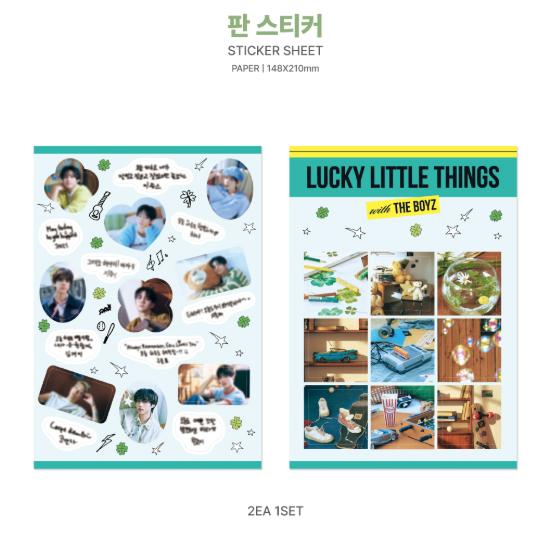 2025 THE BOYZ POP-UP Lucky Little Things Sticker Sheet