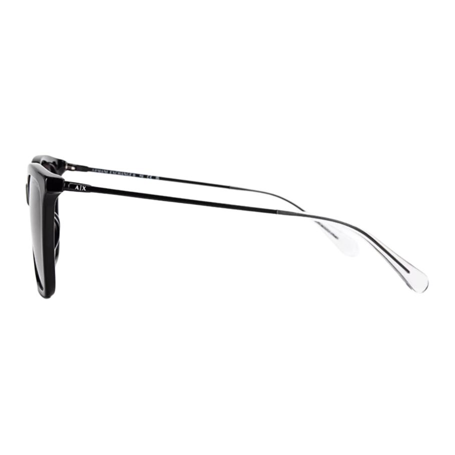 Emporio Armani Avant-Garde Luxurious Square Sunglasses Unisex Sunglasses Glossy-Black AX4151SF-815811