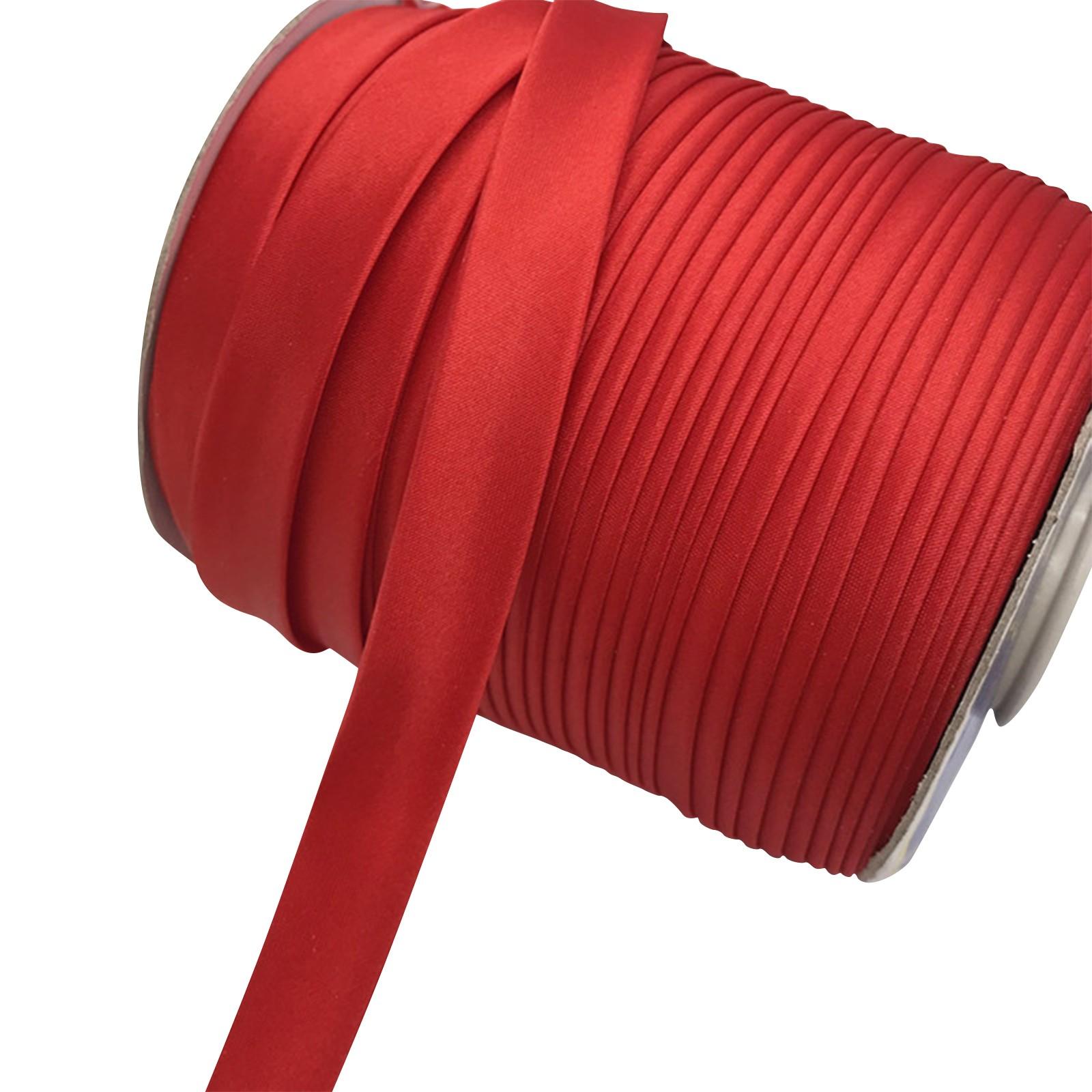 

15 мм лента для шитья по краю косая бейка шнур веревка для самостоятельного изготовления лоскутной одежды и отделки домашнего текстиля One Size красный