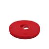 5M 20mm Reusable Fastening Tape Cable Ties Double Side Hook Roll Hook and Loop Straps Wires Cords Organizer