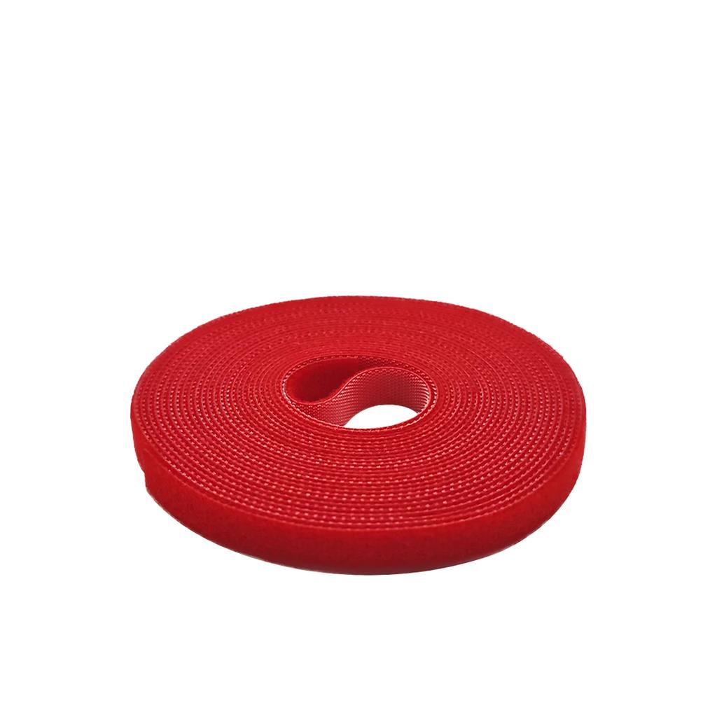 5M 20mm Reusable Fastening Tape Cable Ties Double Side Hook Roll Hook and Loop Straps Wires Cords Organizer