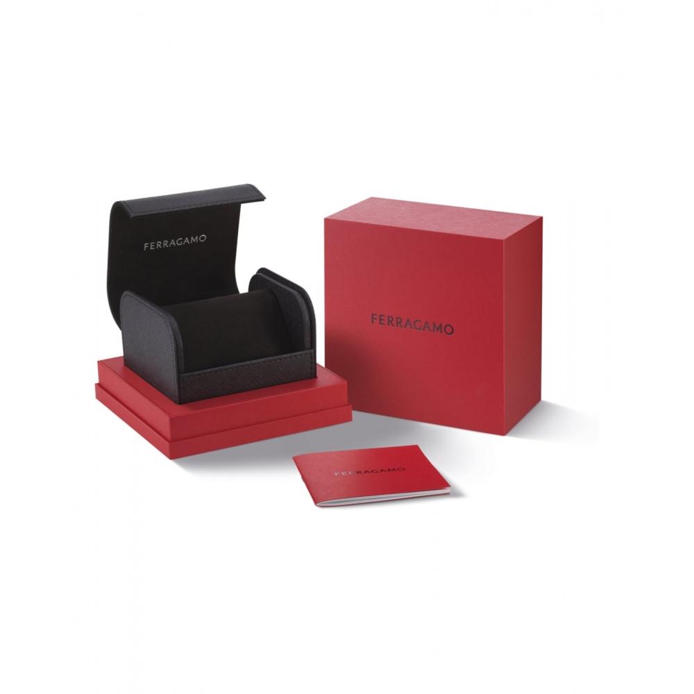 Salvatore Ferragamo Vega New Bracelet Watch Two Tone Two Tone Silver