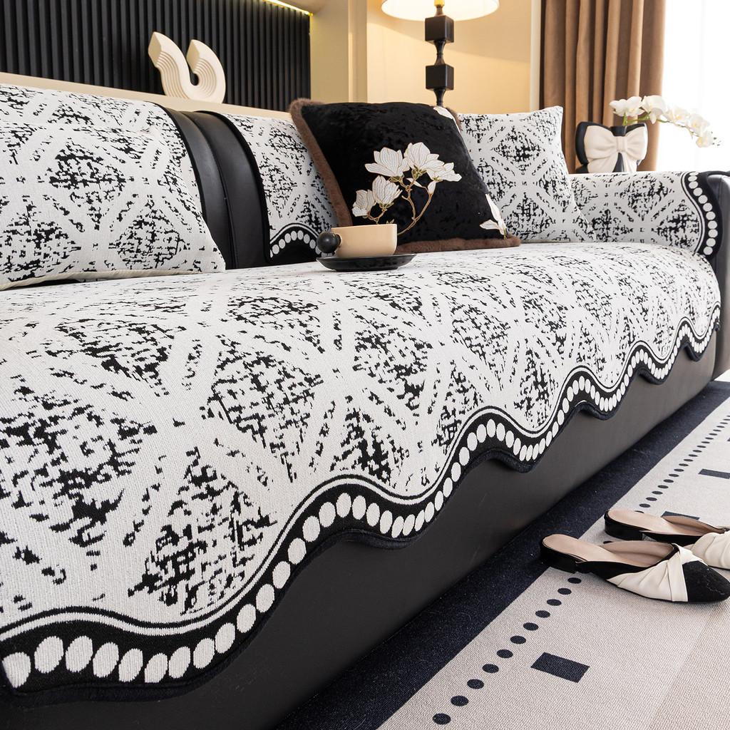 Chenille Modern Couch Cushion Durable Wear Resistant Furniture Protector Universal Four Seasons Seat Mat