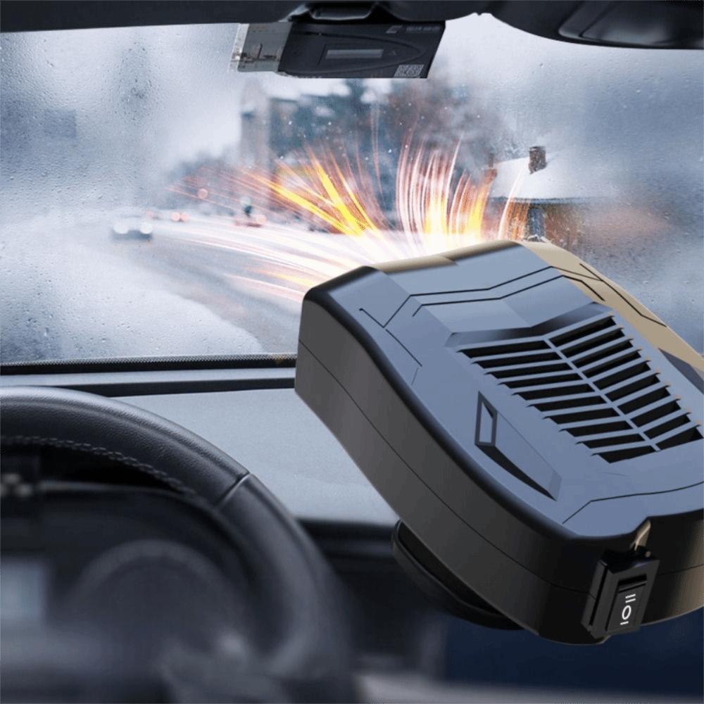 Heating Cooling Fan Electric Cooling Heating Fan Portable Space Heater  Car Cold Warm Air