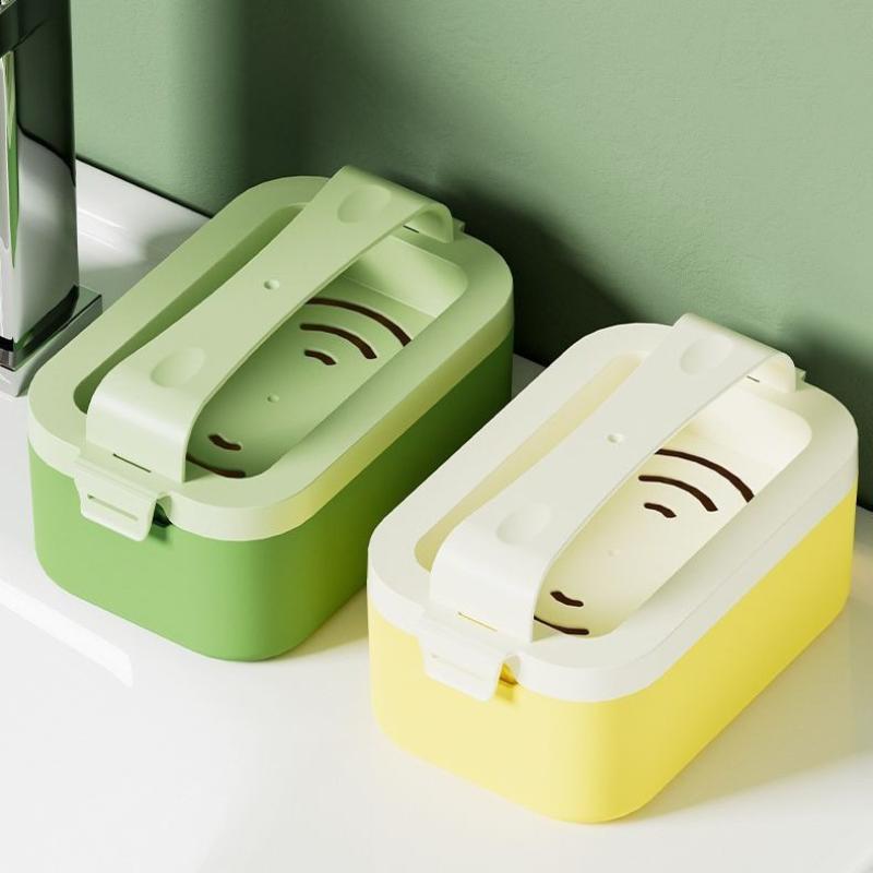 Mesh Soap Bubble Box Multifunctional Laundry Soap Box Without Hand Rubbing Household Anti Slip And Draining Soap Storage Box