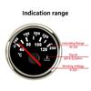 ELING 52mm Water Temp Meter Temperature Gauge Indicator for Engine Motorcycle RV Auto Yacht Boat 12V 24V With Red Backlight