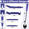 5PCS Auto Trim Removal Tool Kit, Car Accessories Clip Pry Tools Kit No Scratch Plastic, Car Door Panel Rivet Pliers Tool Kit, Interior Fastener