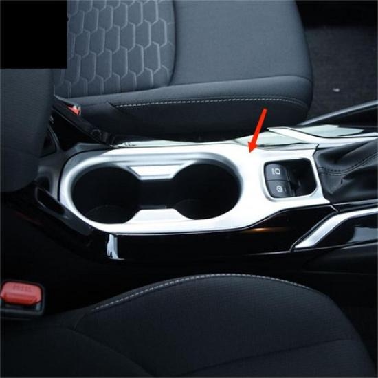 Water Cup Holder Frame Cover Trim For - Toyota Corolla Cross ABS Matte
