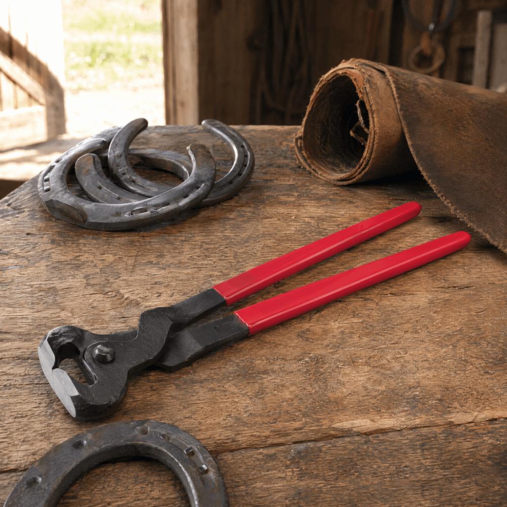 14in Length Hoof Nipper Trimmer 45 Steel Horseshoe Pliers Tool Riding Experience