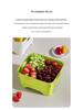 Multi-functional Kitchen Sink Draining and Washing Basket for Vegetables, Fruits, Rice, and More