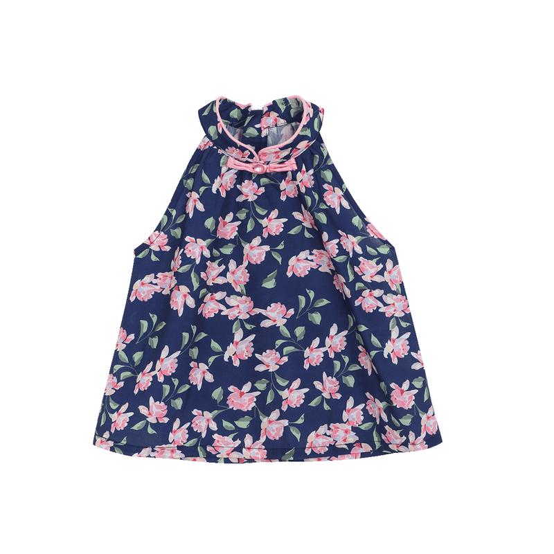 LUSON Baby Girl Floral Summer Camisole Top