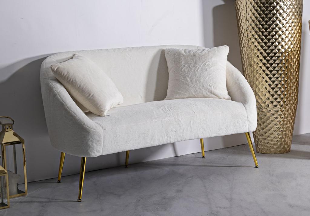 Sofa Soffy With Cushions Cm 137X69X79