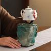 Chinese Style Teaware Storage Bag Breakage-proof Small Item Pouch Embroidered Handbag  Festival