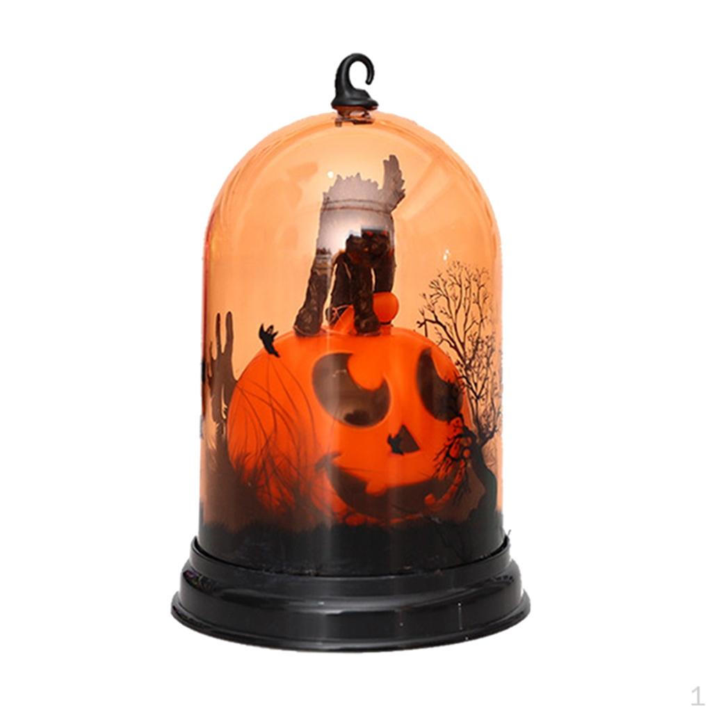 

Clear Gift Display Vintage Hanging Night Candle Pumpkin Lantern Decoration for Holiday Outdoor Orange cat