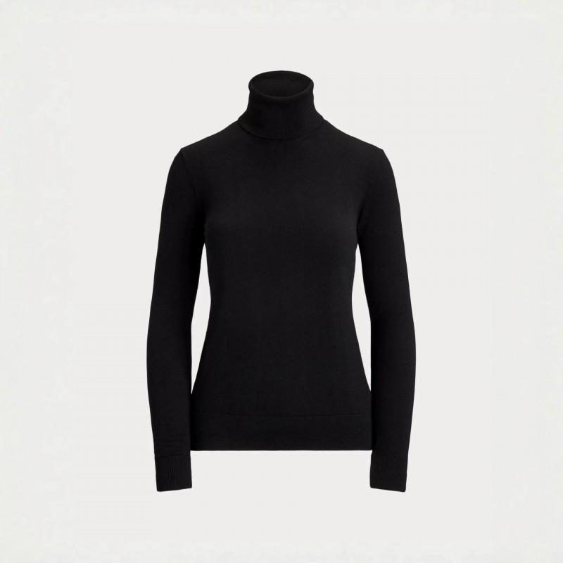 Womens Slim Fit Black Turtleneck Knit Sweater Fall Winter 2026 Casual Chic Basic Pullover Office Daily Wear