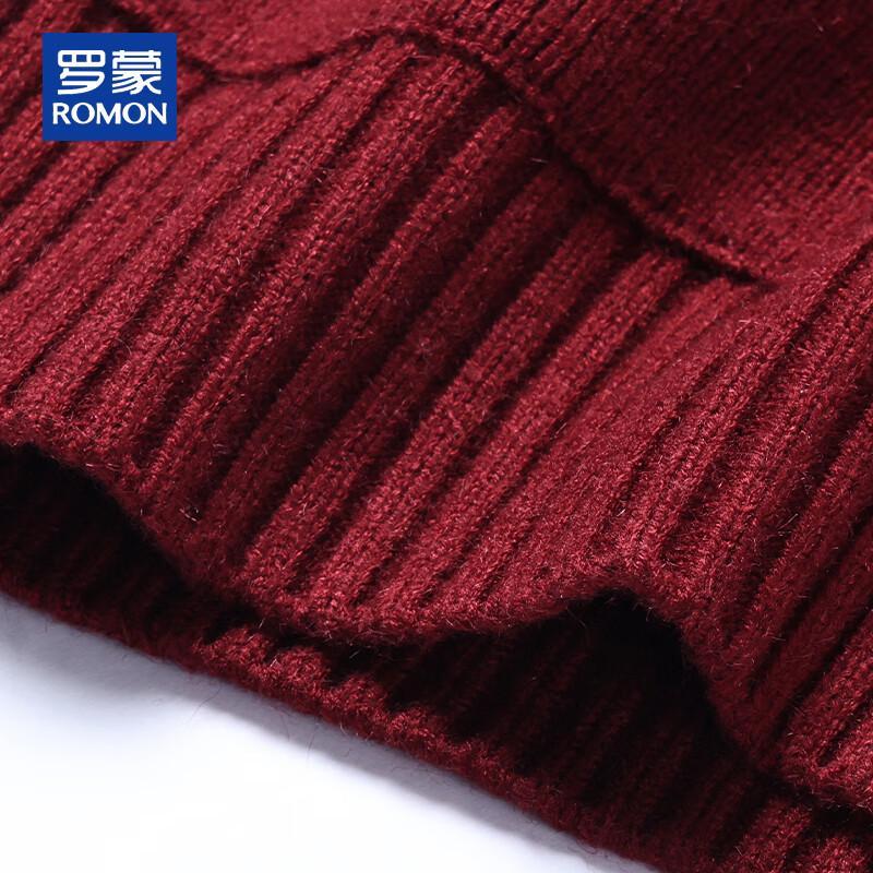 ROMON Men's Cashmere Blend Hooded Knit Vest