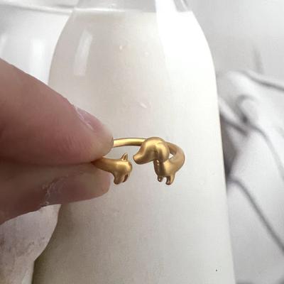 Dachshund Cute Dog Ring
