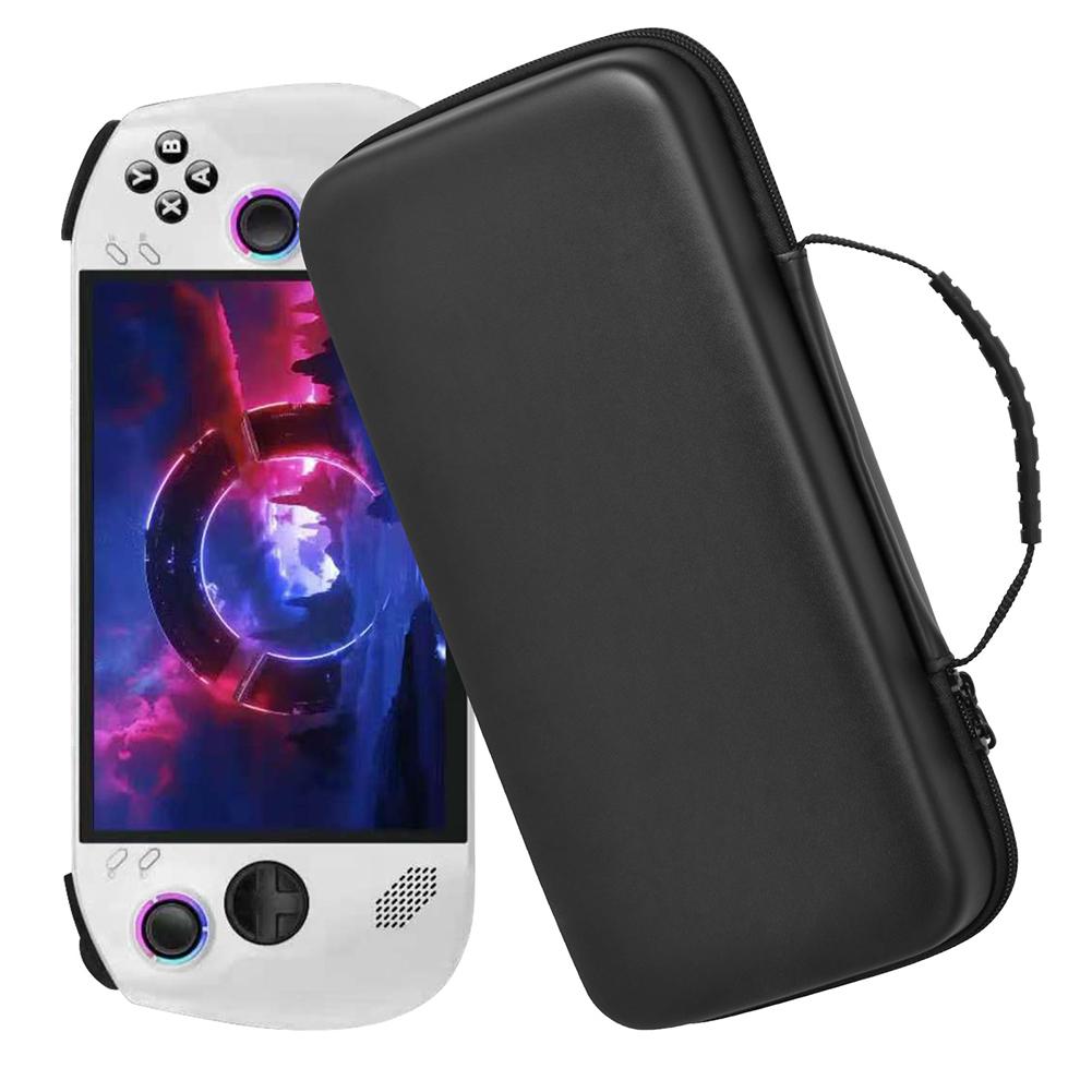 Hard Shell Case for Lenovo Legion Go S Handheld Game Console Shockproof Travel Storage Case with Mesh Pocket Travel Carrying Bag