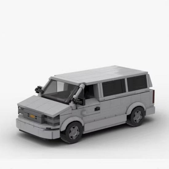 MOC-226723 Educational Toy Car Model, Small Particle Building Blocks for Children