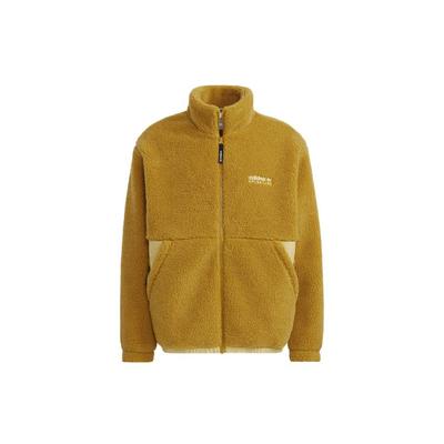 Originals Adv Sherpa Outdoor Logo Sport Fleece Spliced Stand Collar Jacket Men Jackets Yellow HC0366
