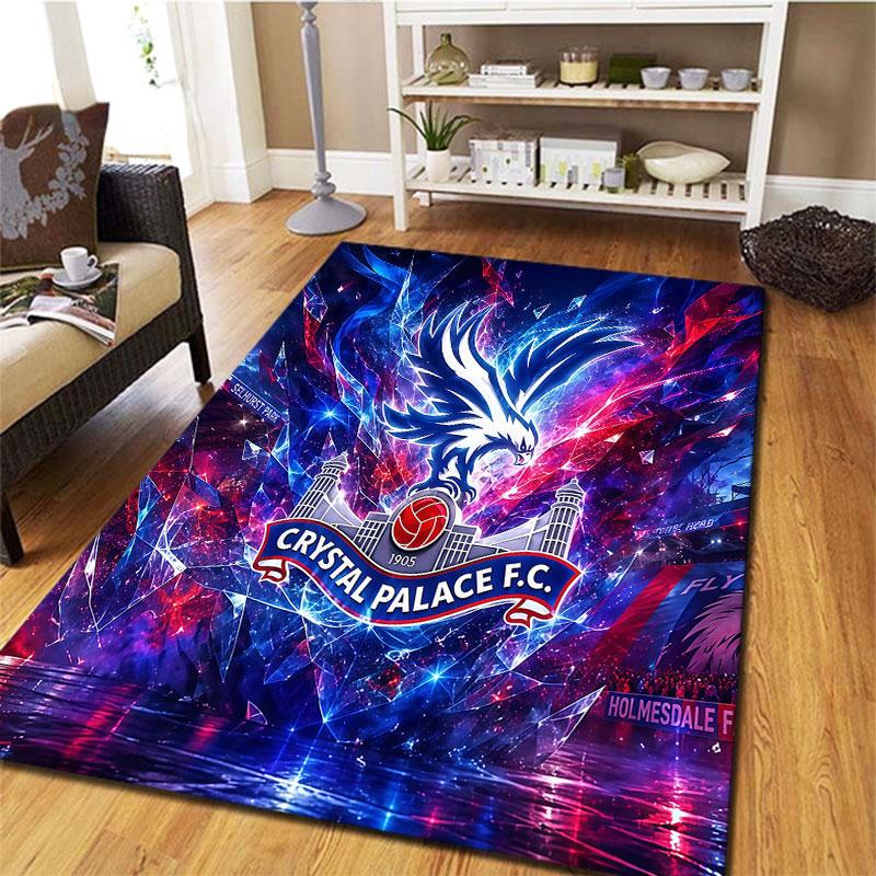 Crystal Palace F.C Carpet Rug for Living Room Bedroom Home Sofa Decoration,Kids play Non-slip Floor Mat
