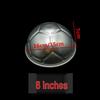 Creative Cartoon Football Cake Mold - 6-Inch & 8-Inch Semi-Circular with Pattern