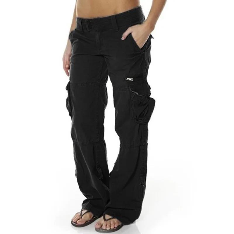 Women's Spring Autumn European American Fashion Classic Street Trend Daily Retro French Wide Leg Work Pants