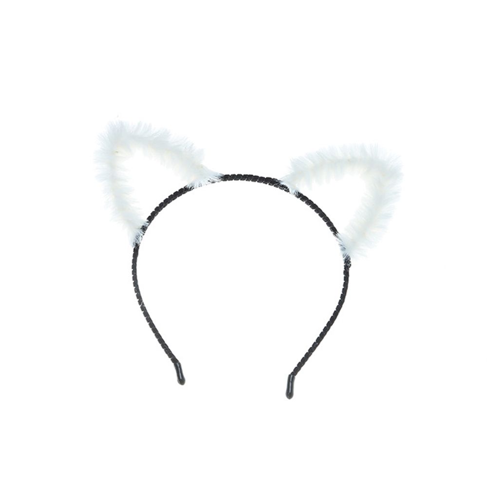 Party Hair Hoop Girls Cat Ears Korea Style Headband Women accessories Make up Plush Hair Band
