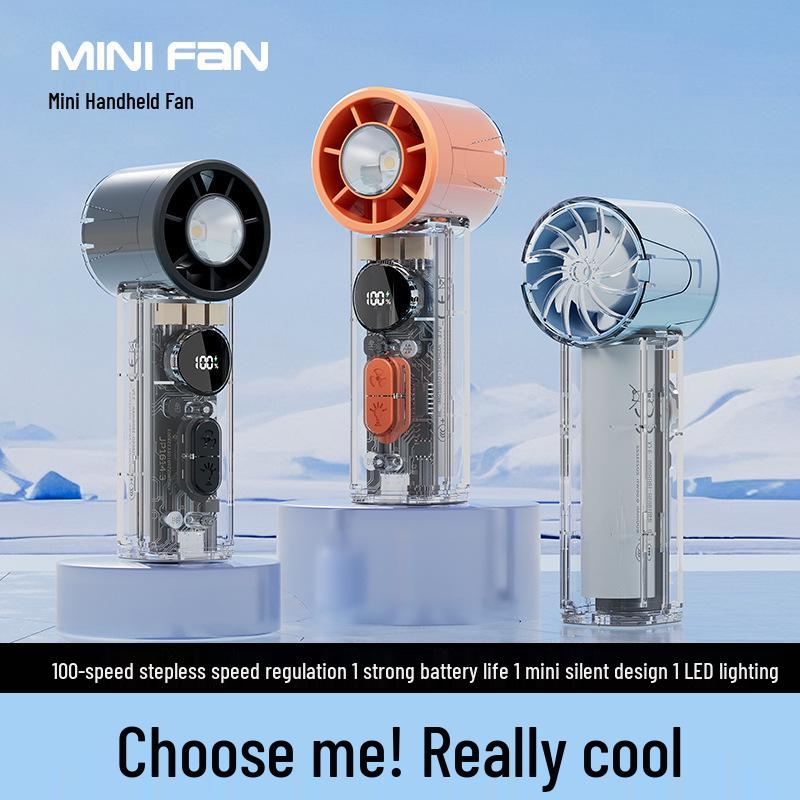 Compact USB Handheld Desktop Fan - Mini Outdoor Small Fan