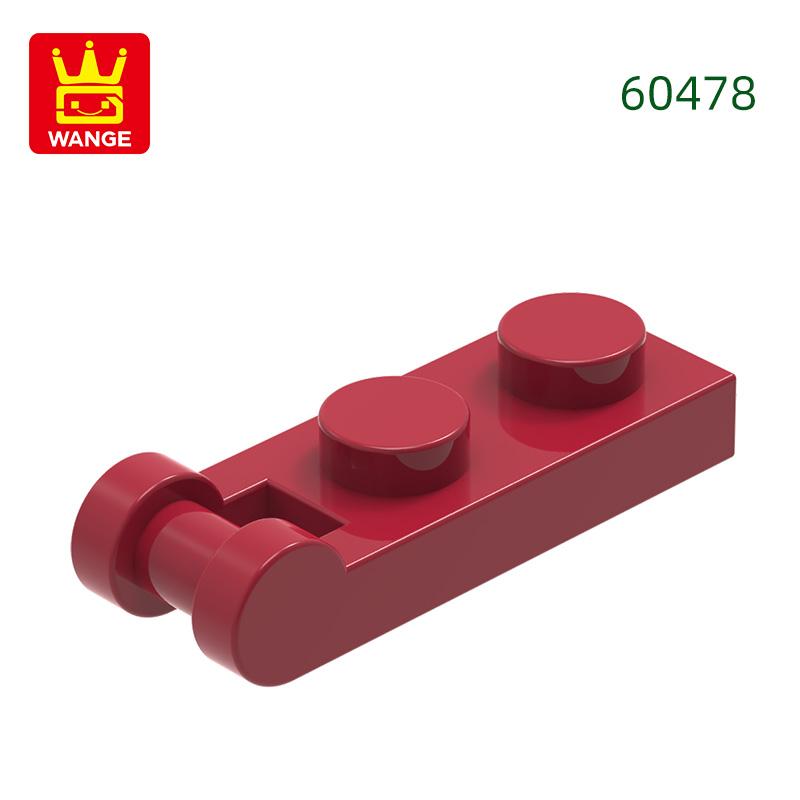Non-Toxic 208Pcs/Lot 60478 1 X 2 With Bar Handle On End Block Moc Color Accessories Compatible With Curved Brick Diy Toys For Kid